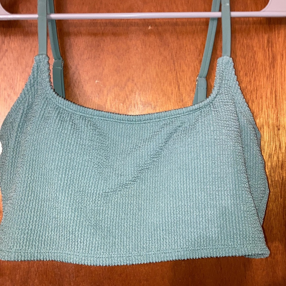 Kona Sol for Target women's 2 piece textured swimsuit.